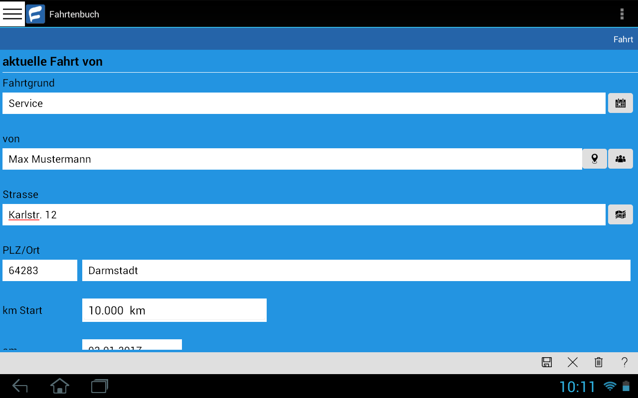 Fahrtenbuch:Amazon.de:Appstore for Android